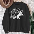 Amor Erizos Animales Pequeño Y Divertido Simple Erizo Camisa de entrenamiento Regalos para ancianas