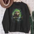Anime Gamer Divertente Bradipo Chill Divertente Felpa Regalos para ancianas