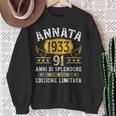 Annata 1933 Uomo Donna 91 Anni Compleanno Regalo Felpa Regalos para ancianas