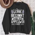 Appelwoi Ebbelwoi Hessen Frankfurt S Sweatshirt Geschenke für alte Frauen