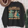 Armwrestling Arm Wrestling Wizard Arm Wrestler Sweatshirt Geschenke für alte Frauen