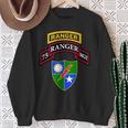 Army Ranger 75Th Ranger Scroll Tab Dui Felpa Regalos para ancianas