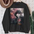 Art Sur Le Thème Du Dragon Japonais Mignon Sweater e Cadeaux pour les femmes âgées