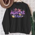 In My Auntie Era Astronaut Space Family Matching Sweatshirt Gifts for Old Women