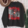 Austria Eagle Flag Retrointage Austria Sweatshirt Geschenke für alte Frauen