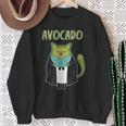 Avocado Advocate Avvocato Gatto Divertente Felpa Regalos para ancianas