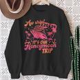 Aw Ship It’S Our Honeymoon Trip 2024 Just Married Cruise Sweatshirt Gifts for Old Women