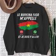 Bandiera Burkina Faso Appelle Et Je Dois Partir Burkina Faso Felpa Regalos para ancianas