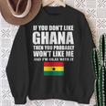 Bandiera Del Ghana Orgoglioso Ghanese Divertente Felpa Regalos para ancianas