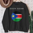 Bandiera Del Sud Sudan Souvenir Minimalista Per Amanti Deiiaggi Mondiali Felpa Regalos para ancianas