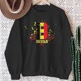 Belgium Devils Football Sweatshirt Geschenke für alte Frauen