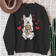 Berger Blanc Suisse Dog Swiss Shepherd Dog Sweatshirt Geschenke für alte Frauen