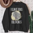 I Like Big Block Amo I Grandi Motori Motore Tuning Felpa Regalos para ancianas