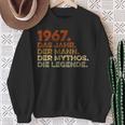 Birthday intage 1967 Man Myth Legend Sweatshirt Geschenke für alte Frauen