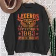Birthday Settembre 1963 Year Limited Edition Used Legends Felpa Regalos para ancianas