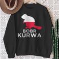 Bobr Kurwa Beaver Bober Bobr Polish Beaver Meme Sweatshirt Geschenke für alte Frauen