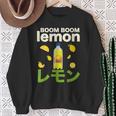 Boom Boom Lemon Soda Bevanda Giapponese Felpa Regalos para ancianas