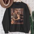 Buffy Theampire Slayer Buffy & Giles In The Library Retro Felpa Regalos para ancianas