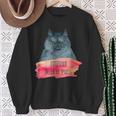 Bulgakov Maestro E Margarita Citazione Cirillica Cat Felpa Regalos para ancianas