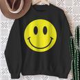 Camicia Coniso Sorriso Giallo Sveglio Felice Pace Sorridente Bambini Felpa Regalos para ancianas