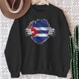 Camicia Cuba Super Bandiera Cubana Orgoglio Ispanico Radici Cubani Felpa Regalos para ancianas