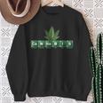 Cannabis Periodensystem Marijuana Hemp Leaf Sweatshirt Geschenke für alte Frauen