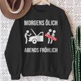 Car Mechanic Mechatronics Ölich Abends Happy Sweatshirt Geschenke für alte Frauen