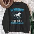 Cavallino Divertente Cavallo Il Medico Dice Che È Incurabile Felpa Regalos para ancianas
