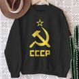 Cccp Ussr Communist Hammer And Sickle Red Sweatshirt Geschenke für alte Frauen