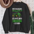 Children's Entschuldigung Das Ich Zu Late Tractor Sweatshirt Geschenke für alte Frauen