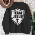 Christliches Team Jesus Mit Kreuz Sweatshirt Geschenke für alte Frauen