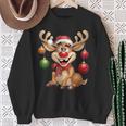 Christmas Reindeer Rudolph Sweatshirt Geschenke für alte Frauen