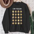 Colección De Muchos Emoticonos Divertidos Lindos Y Divertidos Camisa de entrenamiento Regalos para ancianas