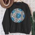 Colorful Polka Dot Soccer Lover International Dot Day Sweatshirt Gifts for Old Women