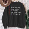 Computer Nerd Programmer Sweatshirt Geschenke für alte Frauen