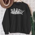Cool Daddy Strong Muscles Shark Best Dad Ever Fun Felpa Regalos para ancianas