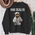 Cool Gangster Teddy Bear As Hug Dealer For Smile & Fun Sweatshirt Gifts for Old Women