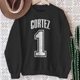 Cortez Sostenitore Numero 1 Del Più Grande Fan Felpa Regalos para ancianas