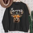 Costume Deer Lederhosen Costume Sweatshirt Geschenke für alte Frauen