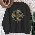 Croix Coptique Orthodoxe Église Orientale Chrétienne Symbole Sweater e Cadeaux pour les femmes âgées