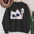 Cute Cat Anime Meme Nah I'd Win Gojo Cat Felpa Regalos para ancianas
