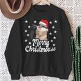 Cute Merry Christmas Garden Sleeper Sweatshirt Geschenke für alte Frauen