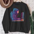 Cyberpunk Cyber Security Computer Hacktivist It Astronauta Felpa Regalos para ancianas