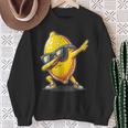 Dab Lemon Dancing Dabbing Lemon Fruit Sweatshirt Geschenke für alte Frauen