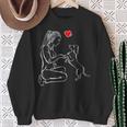 Dachshund Dog Love Dachshund Teckel Female S Sweatshirt Geschenke für alte Frauen