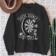 Dart Player Suche Gegner Keine Opfer Sweatshirt Geschenke für alte Frauen