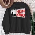 Das Beste Am Heim Ist Mein Kino Best At Home Is My Cinema Sweatshirt Geschenke für alte Frauen