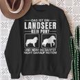 Das Ist Ein Landseer Kein Pony Sweatshirt Geschenke für alte Frauen