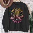 Das Ist Mein Schlager Costume Sweatshirt Geschenke für alte Frauen