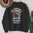 Das Leben Fängt An Wenn Zuhause Rollt Camping Caravan Sweatshirt Geschenke für alte Frauen